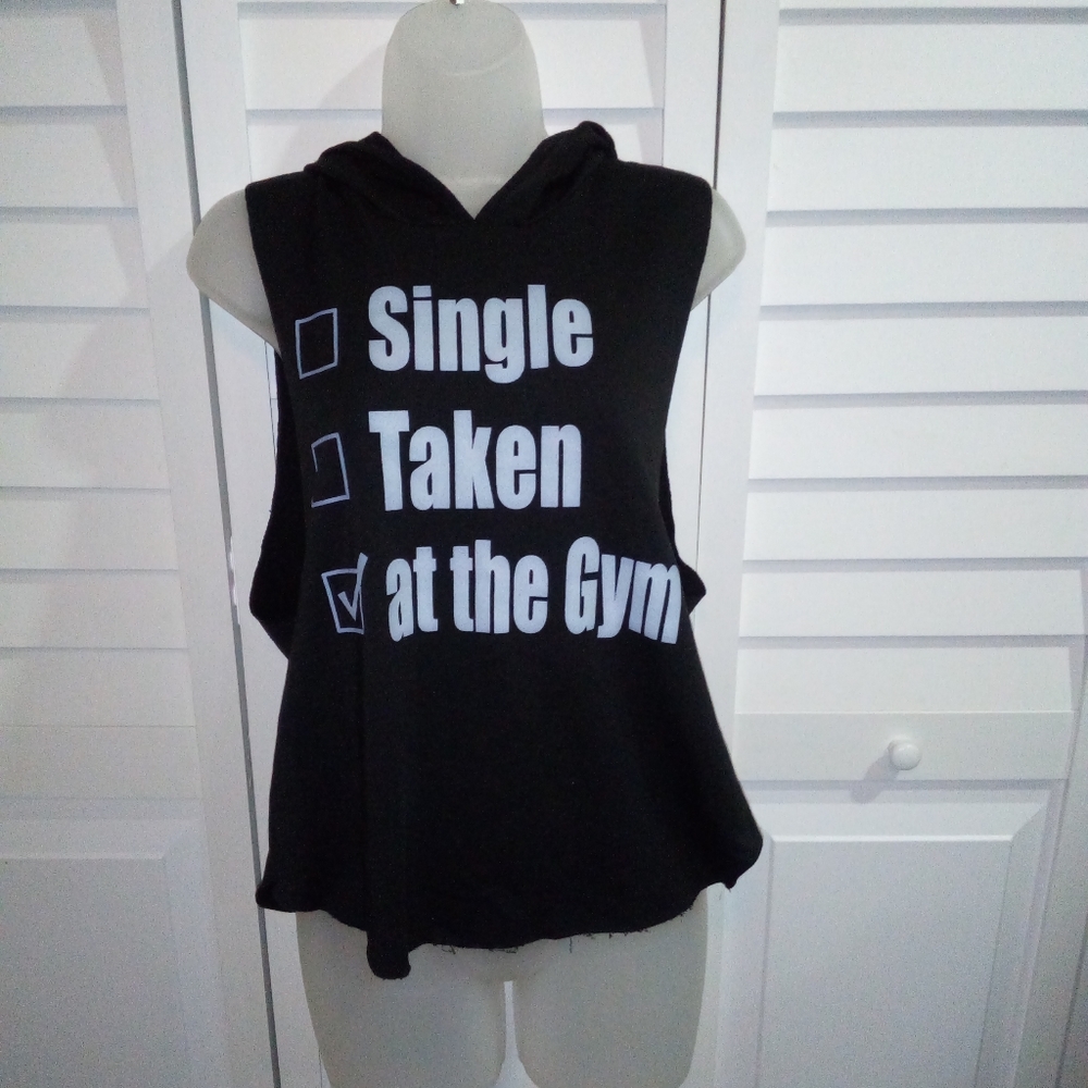 At the Gym hoodie top